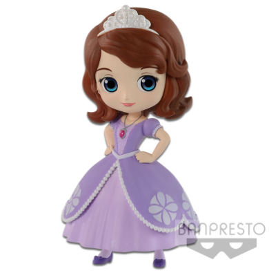 BANPRESTO - Q Posket - Disney, Sofia The First - Sofia (7cm)