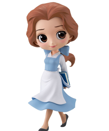 Q Posket Characters - Disney Beauty & The Beast Belle Country Style (Pastel Color Version) Figurines