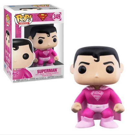 Funko POP! Heroes - DC Super Heroes - Superman (Breast Cancer Awareness) (349)