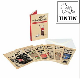 Tintin - Postcards - Le Petit Vingtième (set of 6 cards)