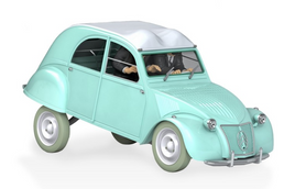 Tintin / Kuifje - Tintin's Cars 1/24 - The Thompsons's Citroën 2CV (The Calculus Affair) #08 (26cm)