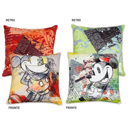 Disney - Mickey & Minnie Cushions Red / Green (Set Of 2) Mug
