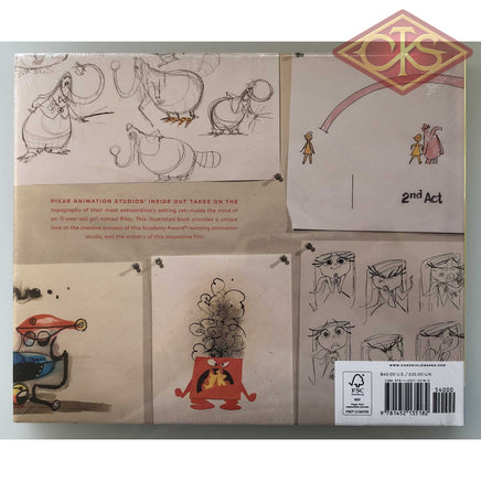 Abrams & Chronicle - Book, The Art of Inside Out (Disney / Pixar) - hardcover (ENG)