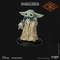 ATTAKUS  Statue - Star Wars, Classic Collection 1/5 - Grogu 'Eating the Frog' in The Mandalorian (10cm)