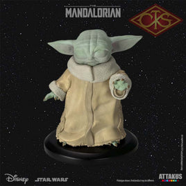 ATTAKUS  Statue - Star Wars, Classic Collection 1/5 - Grogu 'Using The Force' in The Mandalorian (10cm)