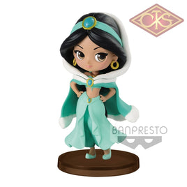 BANPRESTO - Q Posket - Disney, Aladdin - Jasmine (Winter Costume) (7cm)