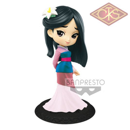 Q Posket Characters - Disney Mulan (Pastel Color Version) Figurines
