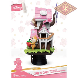 Disney - Chip & Dale Diorama Cherry Treehouse Blossom Version (Ds-057) (15 Cm) Figurines