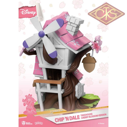 Disney - Chip & Dale Diorama Cherry Treehouse Blossom Version (Ds-057) (15 Cm) Figurines