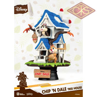 BEAST KINGDOM - Disney, Chip & Dale - Diorama Tree House (DS-028) (15cm)