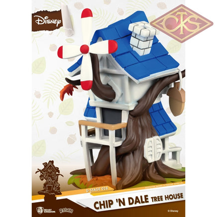 BEAST KINGDOM - Disney, Chip & Dale - Diorama Tree House (DS-028) (15cm)