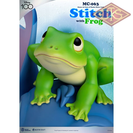 BEAST KINGDOM Statue - Disney, Lilo & Stitch - Stitch w/  Frog (Limited & Numbered) (34 cm)