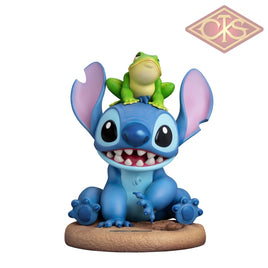 BEAST KINGDOM Statue - Disney, Lilo & Stitch - Stitch w/  Frog (Limited & Numbered) (34 cm)