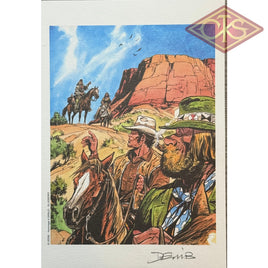 COMICS Ex-libris : Blueberry / Buddy Longway "Hommage à Gir / Moebius" (Derib)