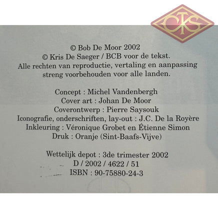 COMICS - Stripverhaal HC (NL) - De Kerels van Vlaanderen (Philastrips / BCB reeks) (17) (Bob De Moor)