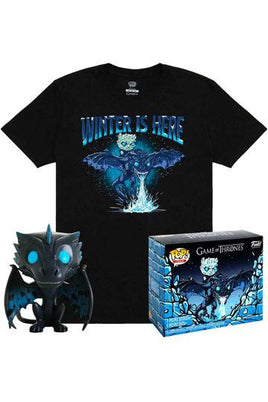 Funko POP! Tees - Game of Thrones - Icy Viserion (GITD) & T-shirt (22) Exclusive