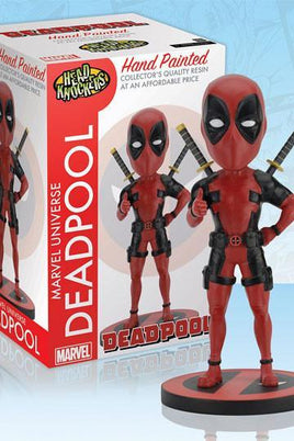 NECA Head Knocker - Deadpool - Resine Figure Bobble-Head Deadpool Classic