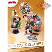 Disney - Mickey Mouse Diorama Clock Cleaners (Ds-046) (15 Cm) Figurines