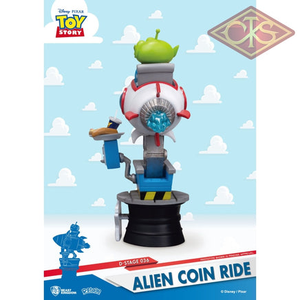 Disney - Toy Story Diorama Alien Coin Ride (Ds-036) (15 Cm) Figurines