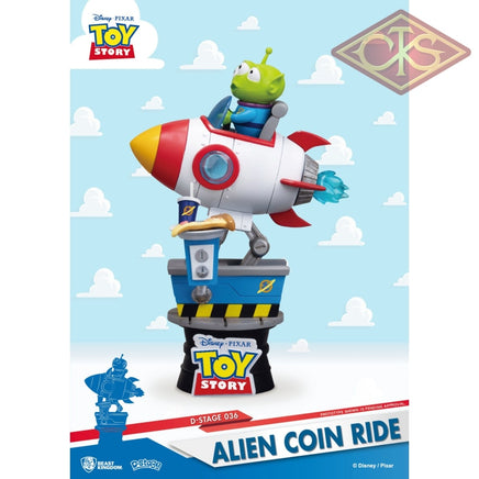 Disney - Toy Story Diorama Alien Coin Ride (Ds-036) (15 Cm) Figurines