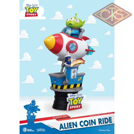 Disney - Toy Story Diorama Alien Coin Ride (Ds-036) (15 Cm) Figurines