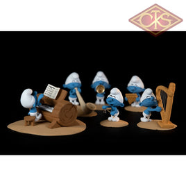 FARIBOLES Statue - Des Schtroumpfs / De Smurfen / The Smurfs - L'Ochesre #3 (Limited & Numbered)