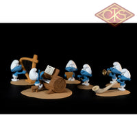 FARIBOLES Statue - Des Schtroumpfs / De Smurfen / The Smurfs - L'Ochesre #3 (Limited & Numbered)