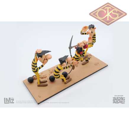 PRE-ORDER : FARIBOLES Statue - Lucky Luke - The Daltons (Limited & Numbered) (°2022) (28cm)
