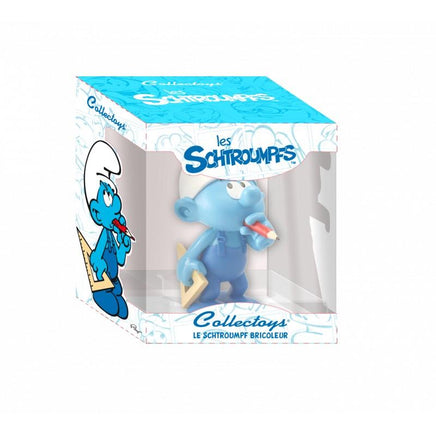 Plastoy / Collectoys Resin Figure - Handy Smurf / Le Schtroumpf Bricoleur / Knutselsmurf (12cm)