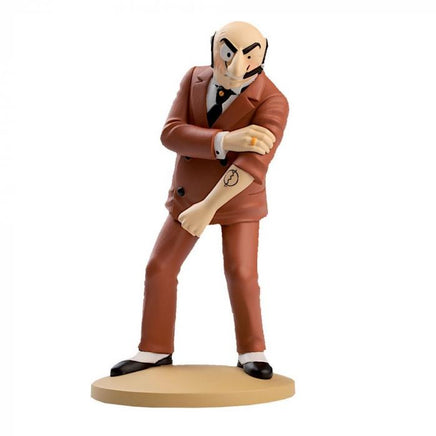 Tintin / Kuifje - Statue Rastapopoulos W/ Tattoo (12Cm)