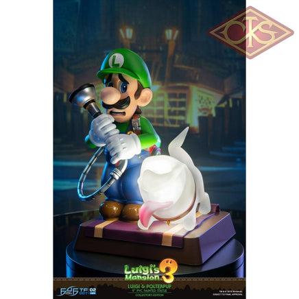 FIRST 4 FIGURES Statue - Luigi's Mansion 3 - Luigi & Polterpup (23cm)