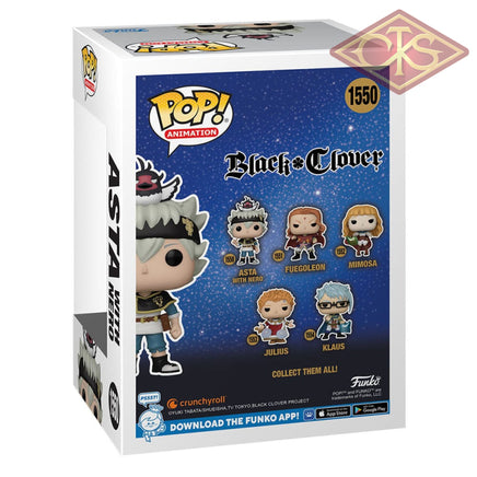 Funko POP! Animation - Black Clover - Asta w/ Nero (1550)