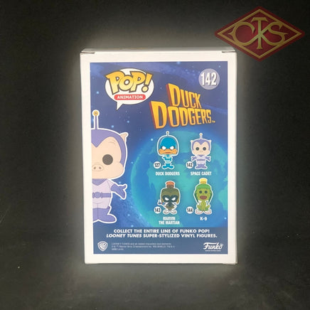 Funko Pop! Animation - Duck Dodgers Space Cadet (142) Small Box Damage Pop