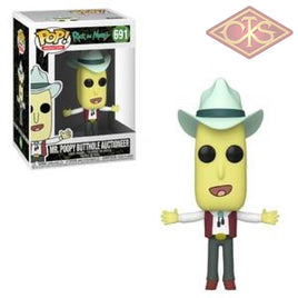 Funko Pop! Animation - Rick & Morty Mr. Poopy Butthole Auctioneer (691) Figurines
