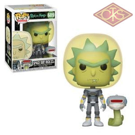 Funko Pop! Animation - Rick & Morty Space Suit (W/ Snake) (689) Figurines