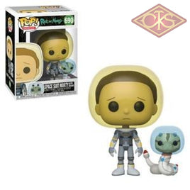 Funko Pop! Animation - Rick & Morty Space Suit (W/ Snake) (690) Figurines