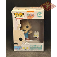 Funko POP! Animation - Rocko's Modern Life - Rocko with Spunky (320) 'Small Box Damage'