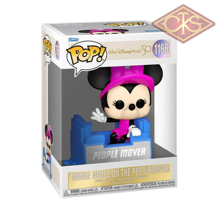 Funko POP! Disney - Mickey Mouse (Disney 50th) - Minnie Mouse On The Peoplemover (1166)