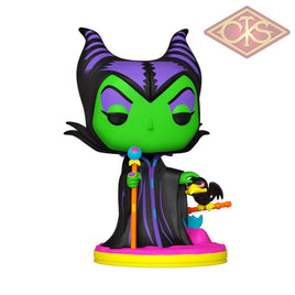 Funko POP! Disney - Villains - Blacklight Maleficent (1082) Exclusive