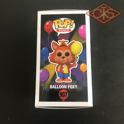 Funko POP! Games - Five Nights at Freddy's - Balloon Foxy (907) "Small Damaged Packaging"