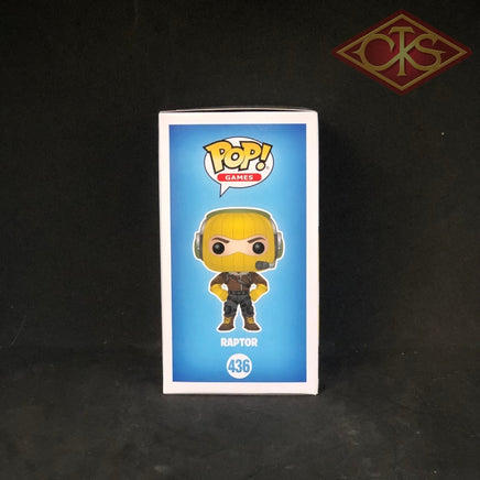 Funko POP! Games - Fortnite - Raptor (436) 'Small Box Damage'