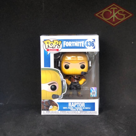 Funko POP! Games - Fortnite - Raptor (436) 'Small Box Damage'