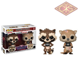 Funko Pop! Games - Guardians Of The Galaxy The Telltale Series Rocket & Lylla (2Pack) Figurines