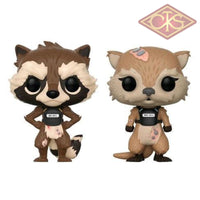 Funko Pop! Games - Guardians Of The Galaxy The Telltale Series Rocket & Lylla (2Pack) Figurines
