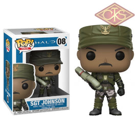 Funko Pop! Halo - Sgt Johnson (08) Figurines