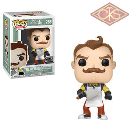 Funko Pop! Games - Hello Neighbor The W/ Apron & Cleaver (265) Exclusive Figurines