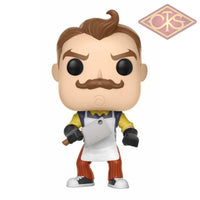 Funko Pop! Games - Hello Neighbor The W/ Apron & Cleaver (265) Exclusive Figurines