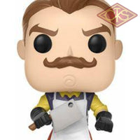 Funko Pop! Games - Hello Neighbor The W/ Apron & Cleaver (265) Exclusive Figurines