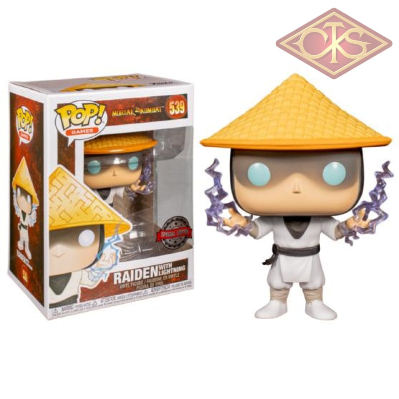 Funko POP! Games - Mortal Kombat - Raiden w/ Lightning (539