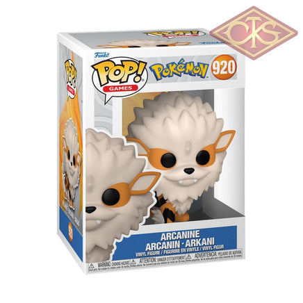 Funko POP! Games - Pokemon - Arcanine / Arcanin / Arkani (920)